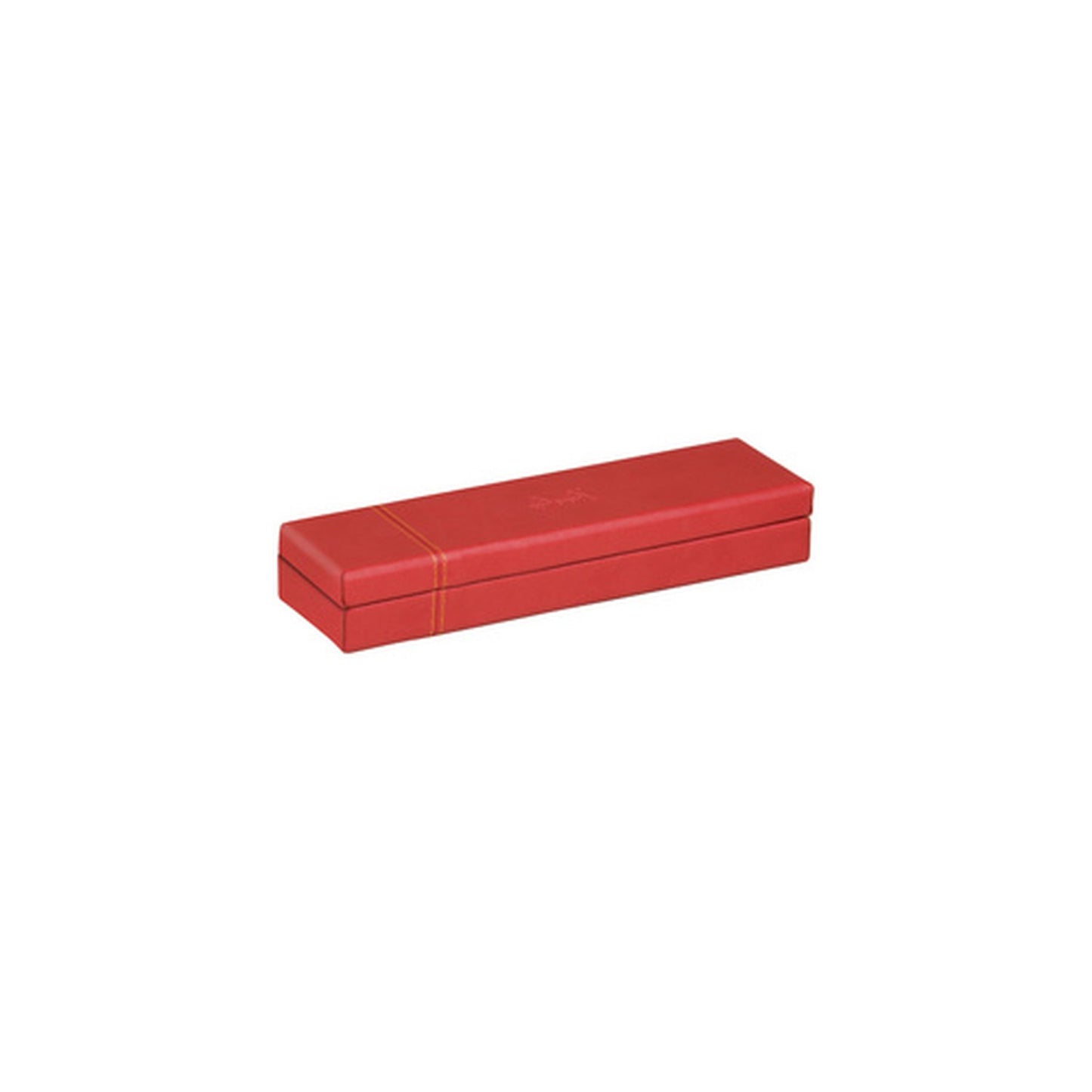 RHODIA Plumier, en simili cuir, coquelicot