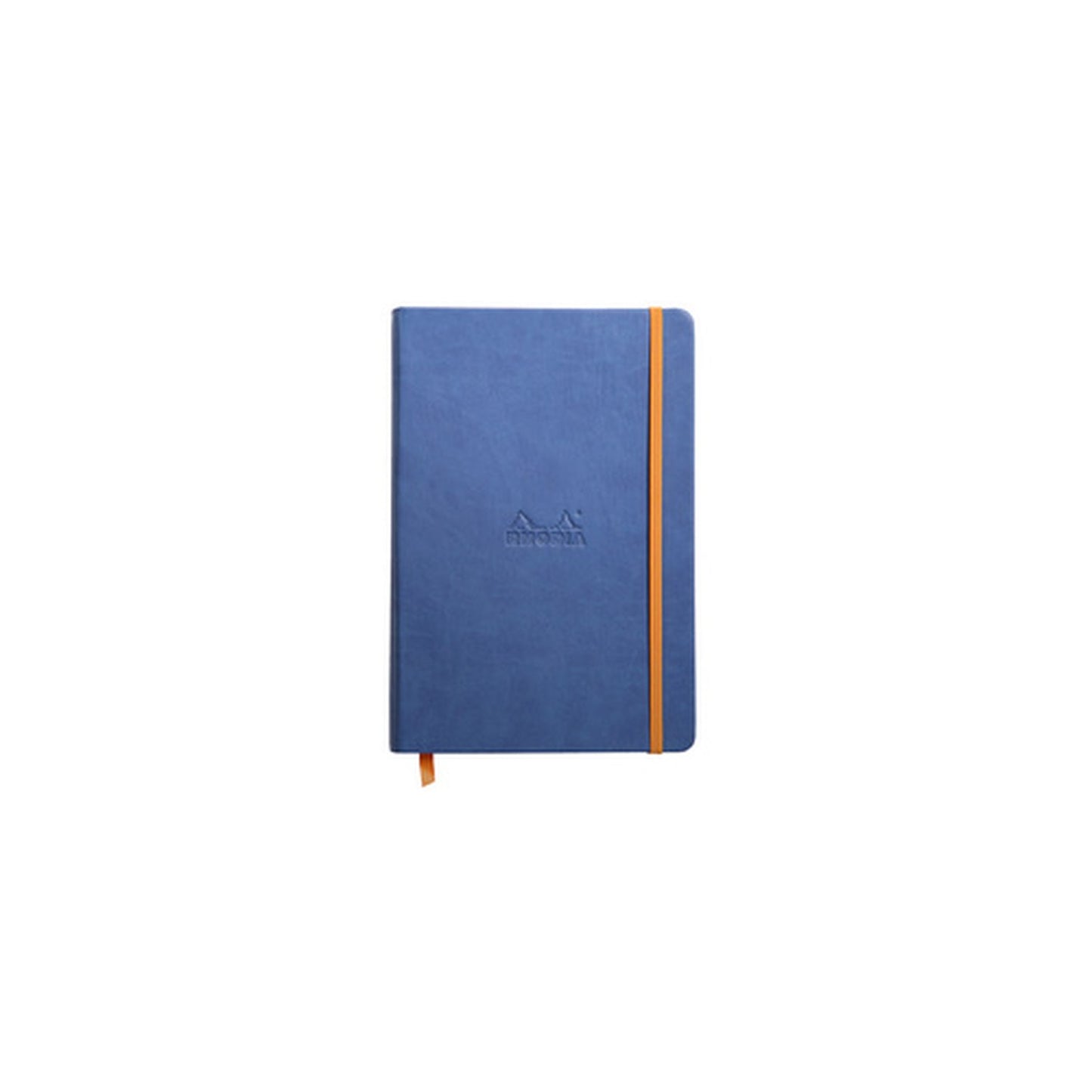 RHODIA Carnet rigide RHODIARAMA, A5, ligné, bleu saphir