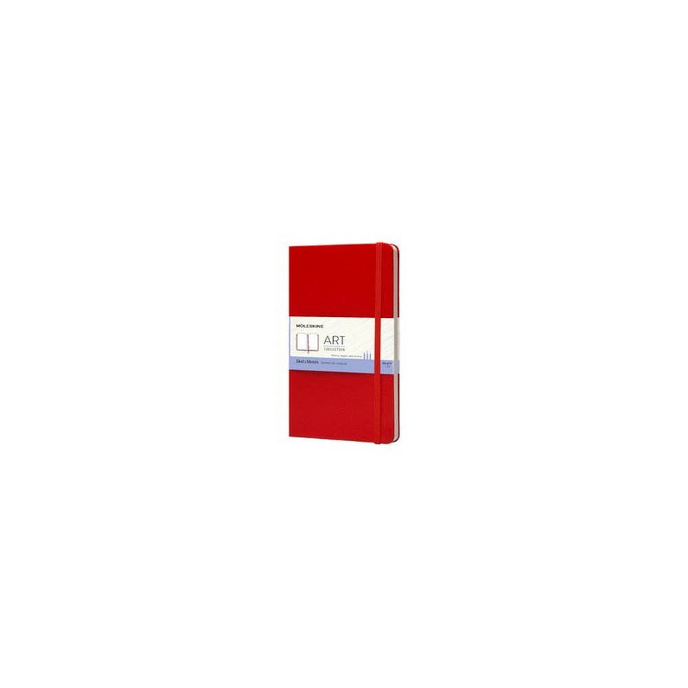 MOLESKINE Carnet de croquis, L/A5, 165 g/m2, rigide, rouge