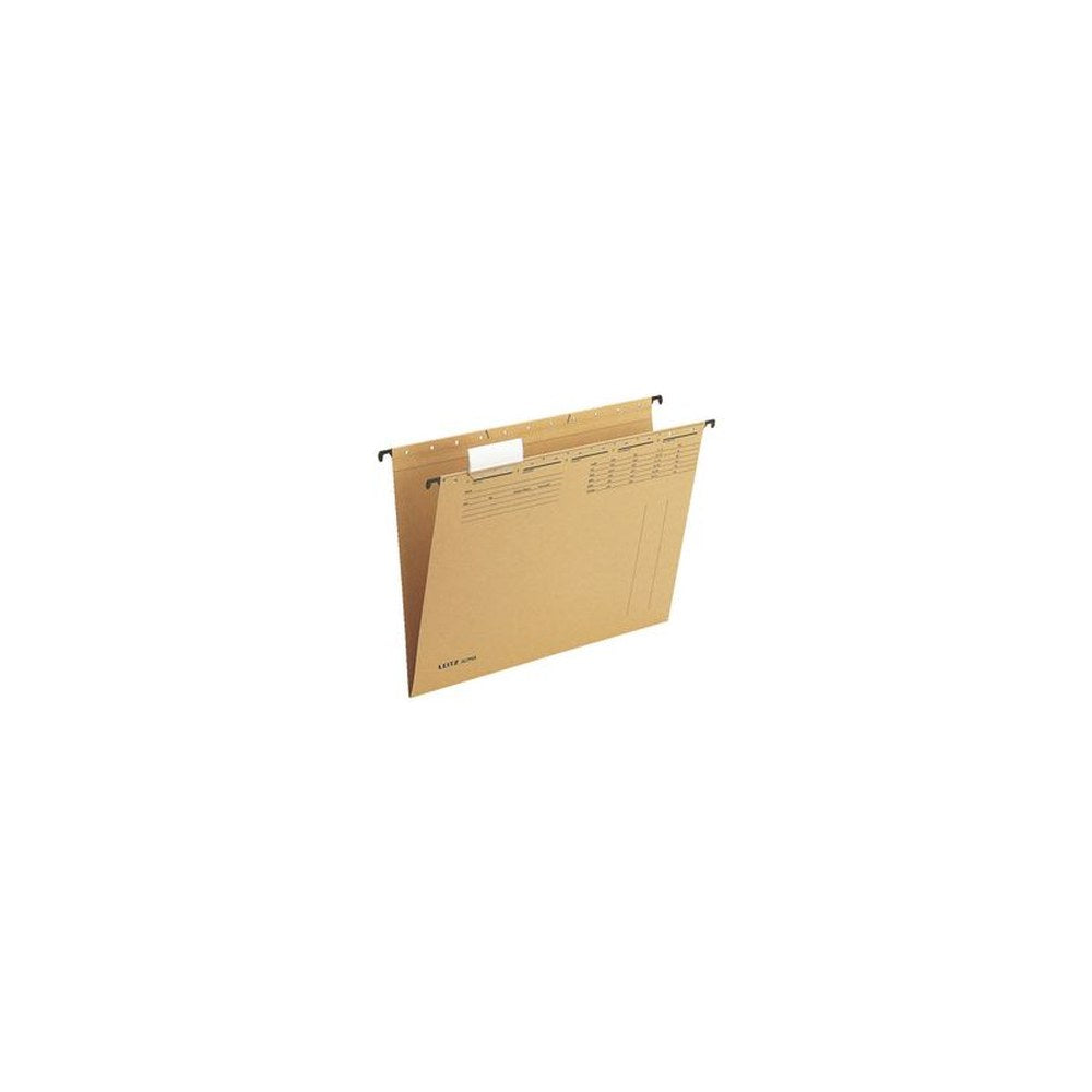 LEITZ ALPHA Hängemappe, A4, seitlich offen, natron x10