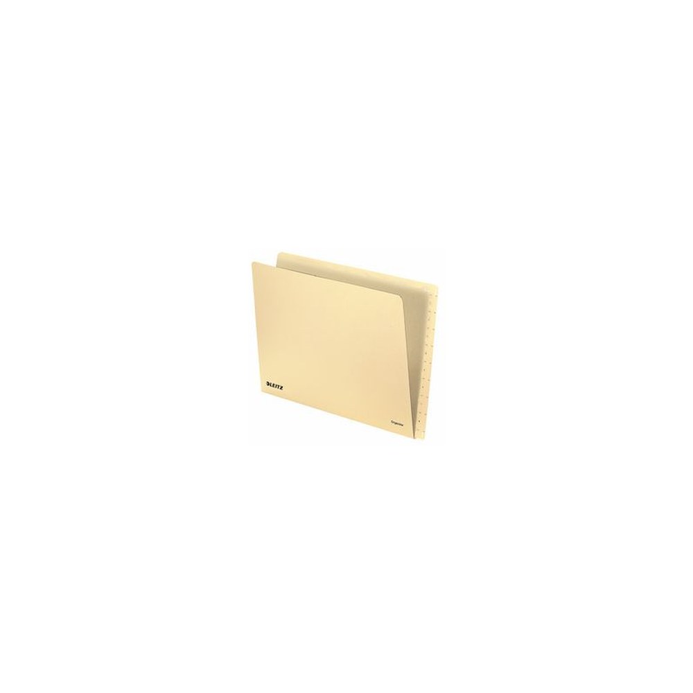 LEITZ Einstellmappe Orgacolor, A4, mit Tab, chamois x100