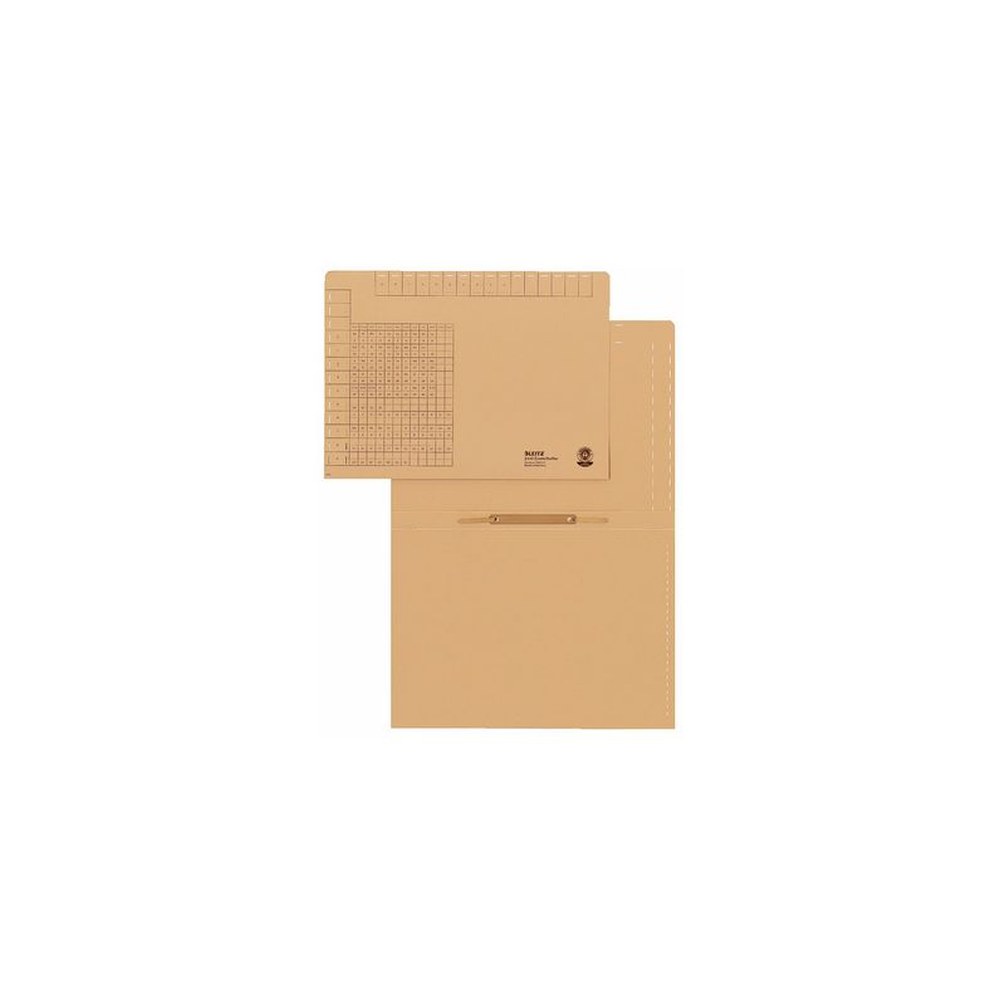 LEITZ chemise de rangement avec pli mobile, A4, natron x50