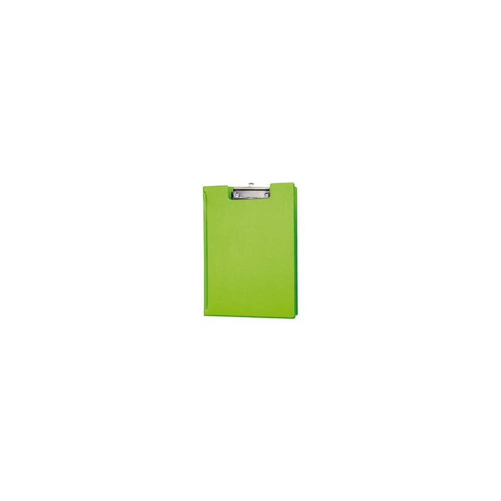 MAUL Porte-bloc à pince, plastifié, A4, vert clair