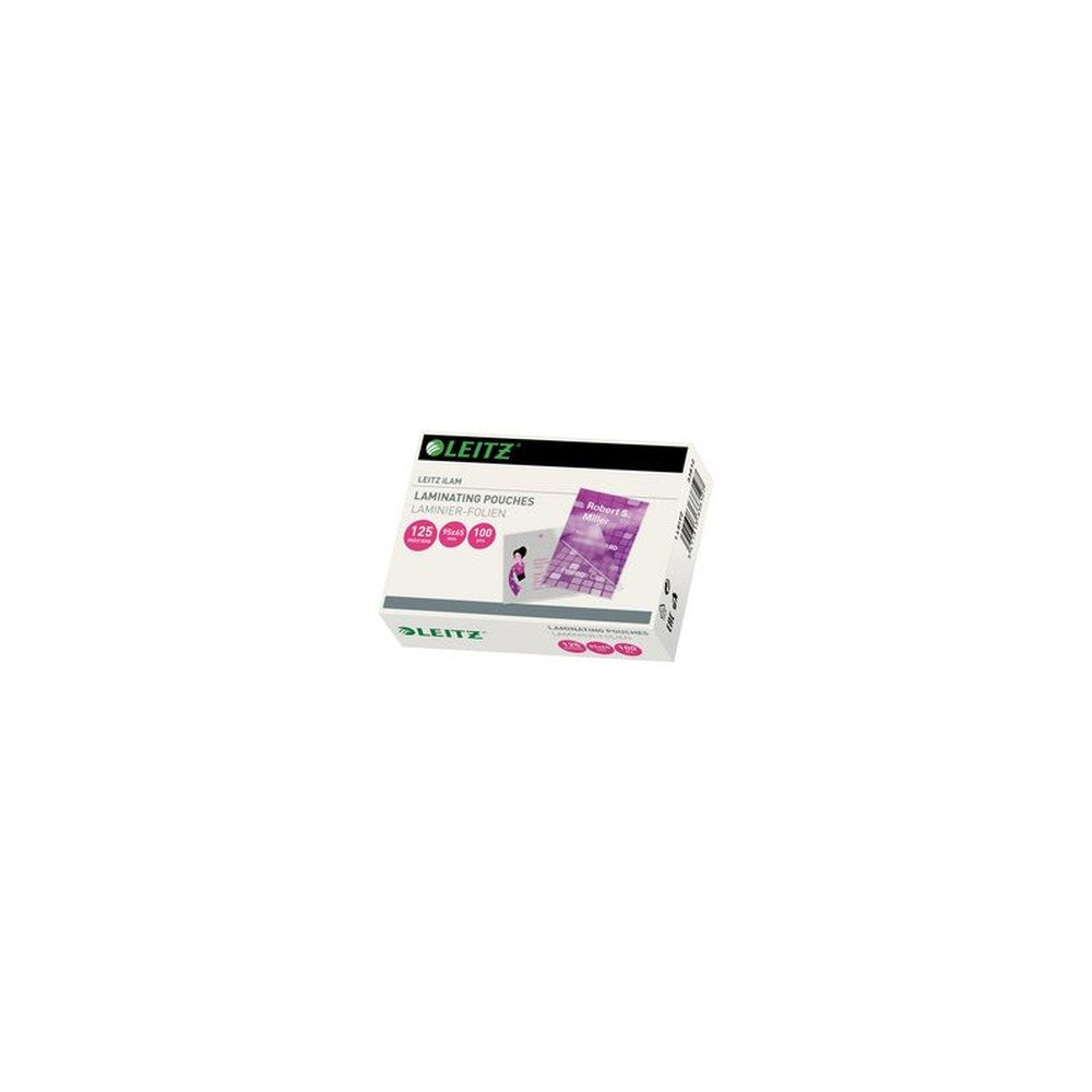 LEITZ Pochette de plastification, 65 x 95 mm, 250 microns