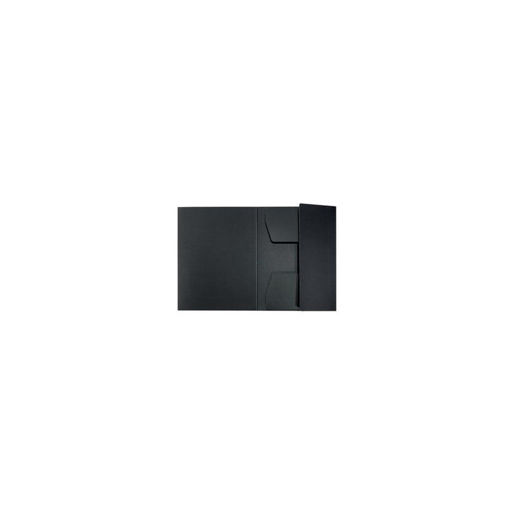 LEITZ Chemise-trieur, A4, carton de 430 g/m2, noir