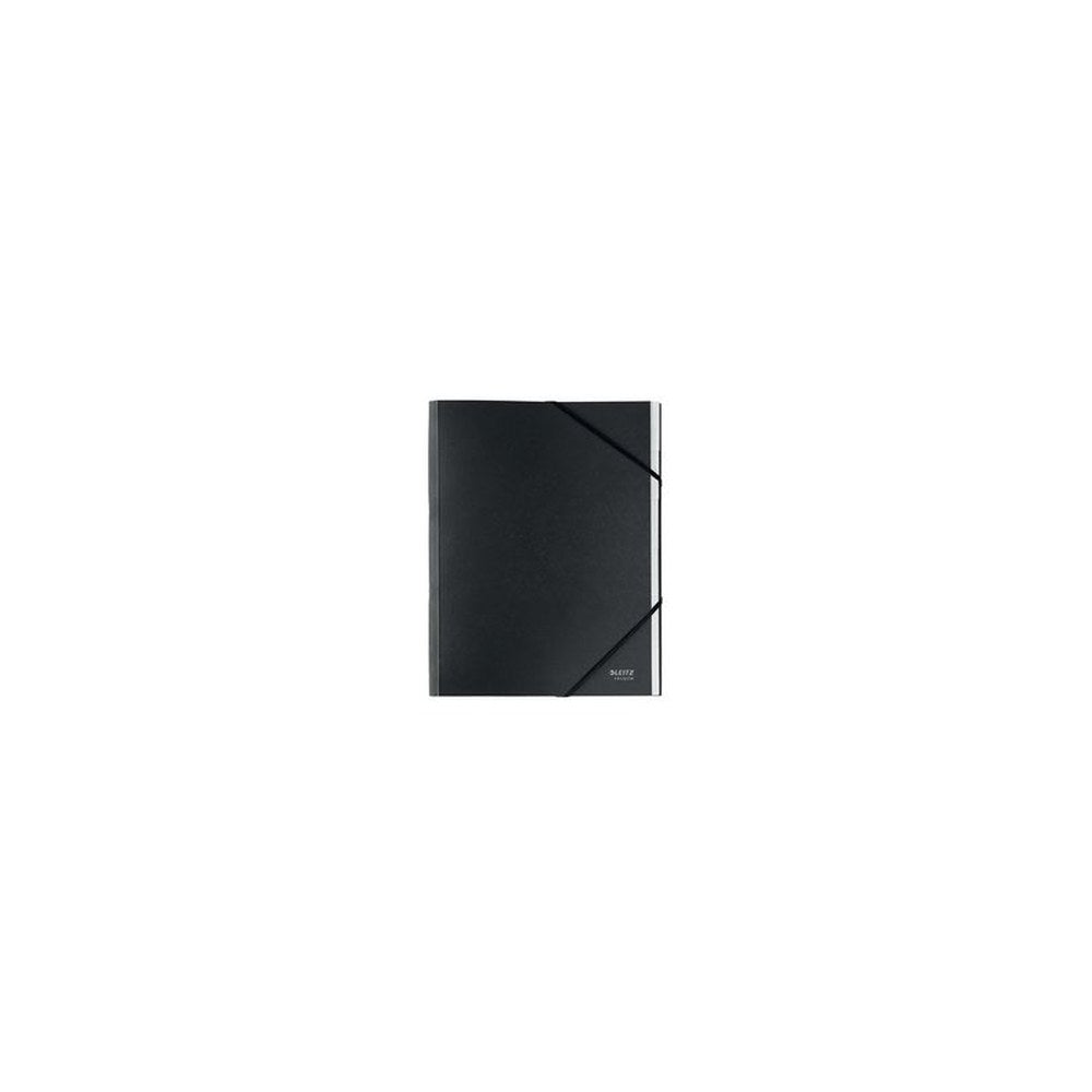 LEITZ Chemise trieur Recycle, A4, carton, noir