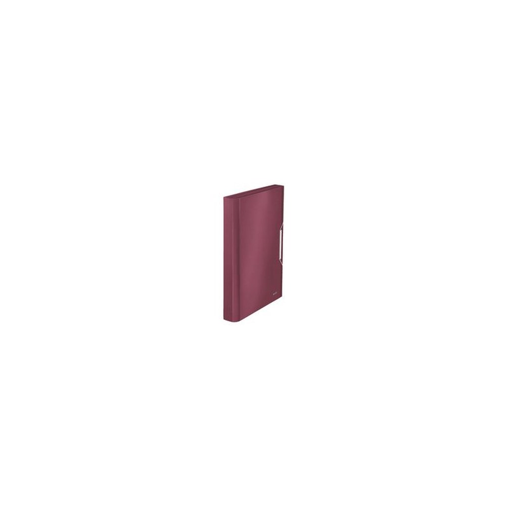 LEITZ Trieur ménager Style, A4, PP, 6 compartiments, rouge
