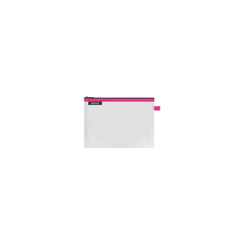 LEITZ Pochette à fermeture zip WOW Traveller, M, fuchsia