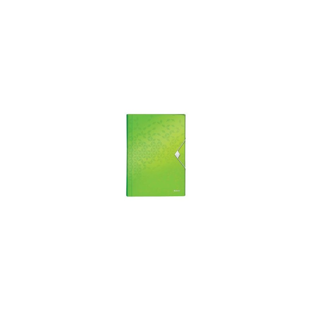 LEITZ Trieur ménager WOW, A4, PP, 6 compartiments, vert