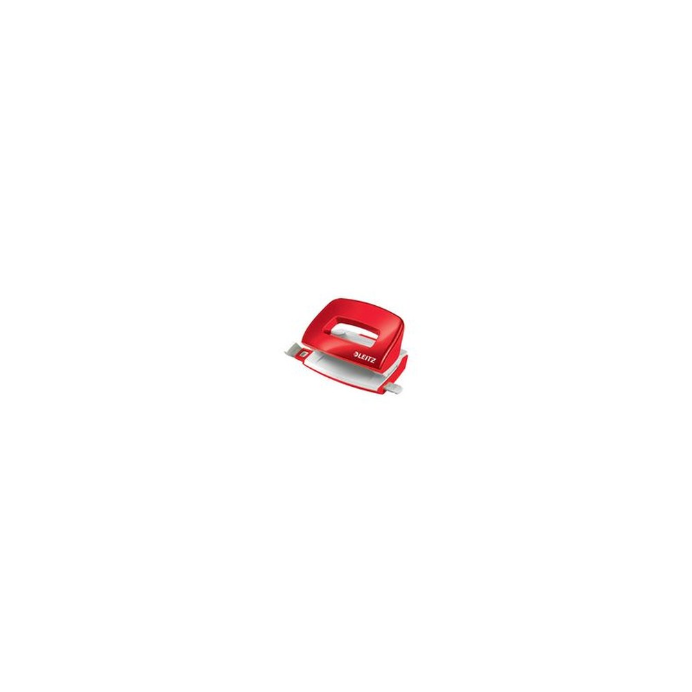 LEITZ Mini perforateur Nexxt 5060, en carton, rouge