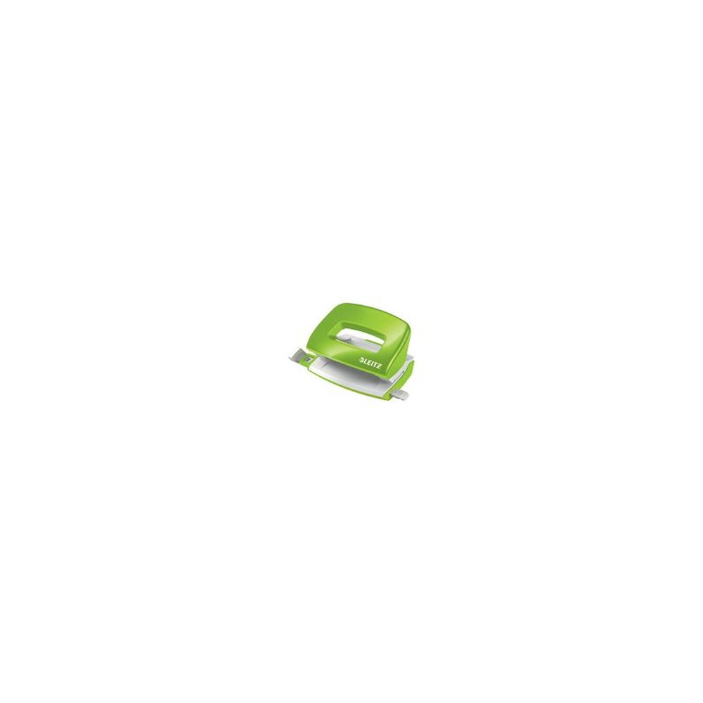 LEITZ Mini perforateur Nexxt 5060, en carton, vert métallisé