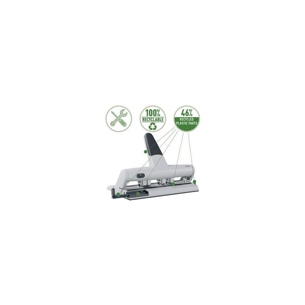 LEITZ Poinçon pour perforateur polyvalent AKTO 5114, argent