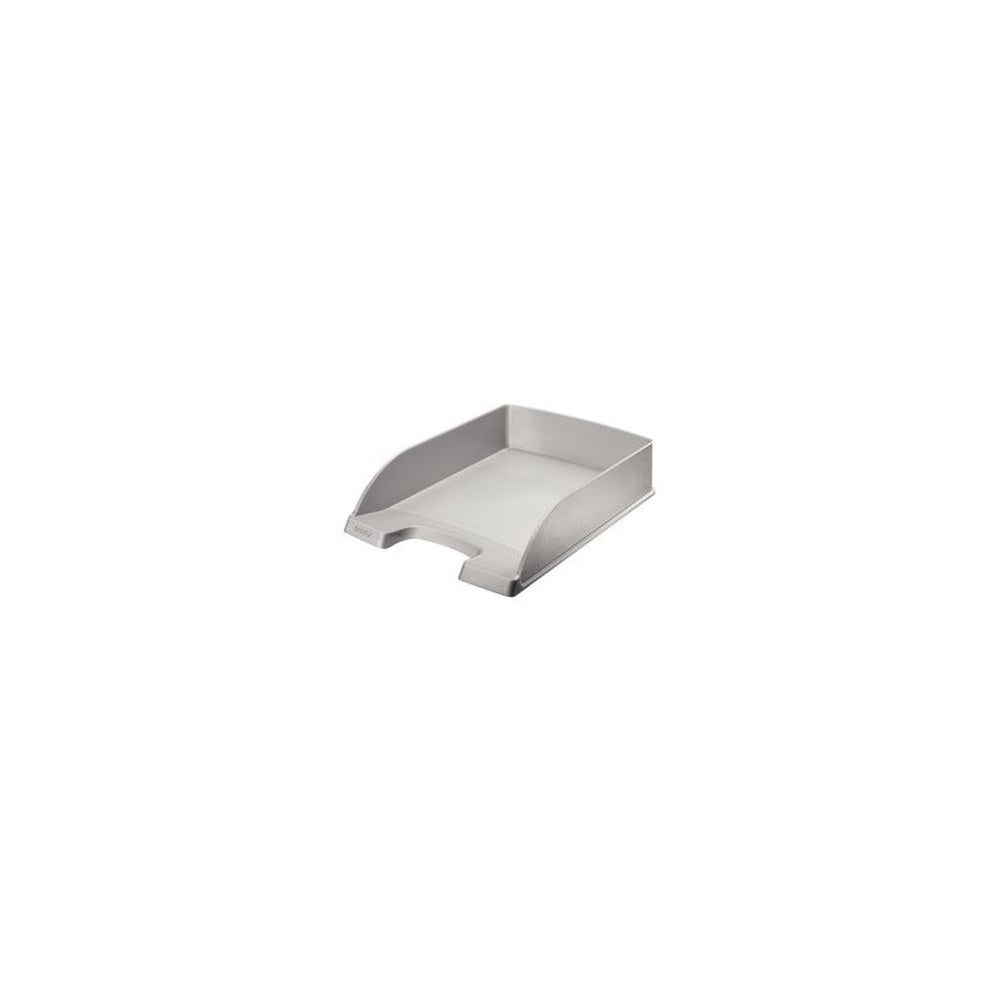 LEITZ Corbeille à courrier Plus Standard, A4, argent x5