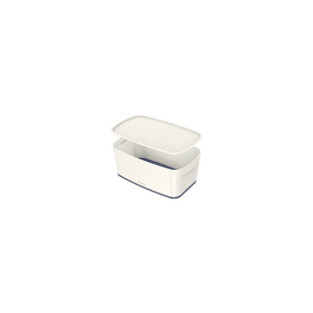 LEITZ Boîte de rangement My Box, 5 litres, blanc / gris