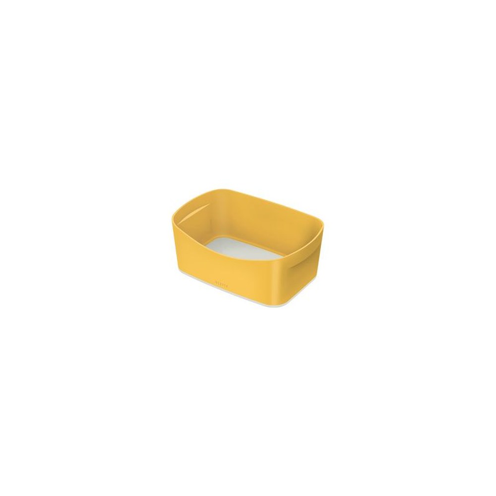 LEITZ Bac de rangement My Box Cosy, A5, jaune/gris clair