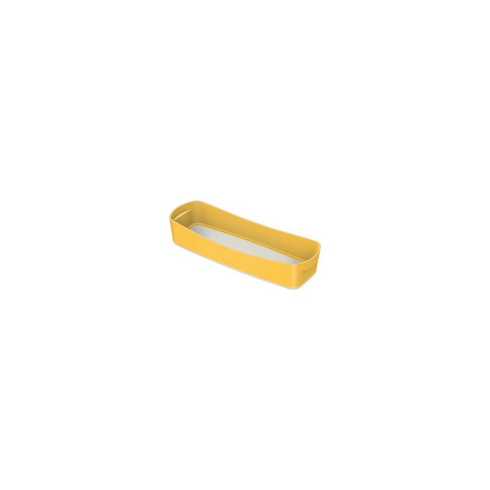 LEITZ Bac de rangement My Box Cosy, long, jaune