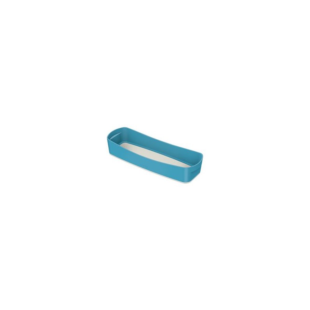 LEITZ Bac de rangement My Box Cosy, long, bleu
