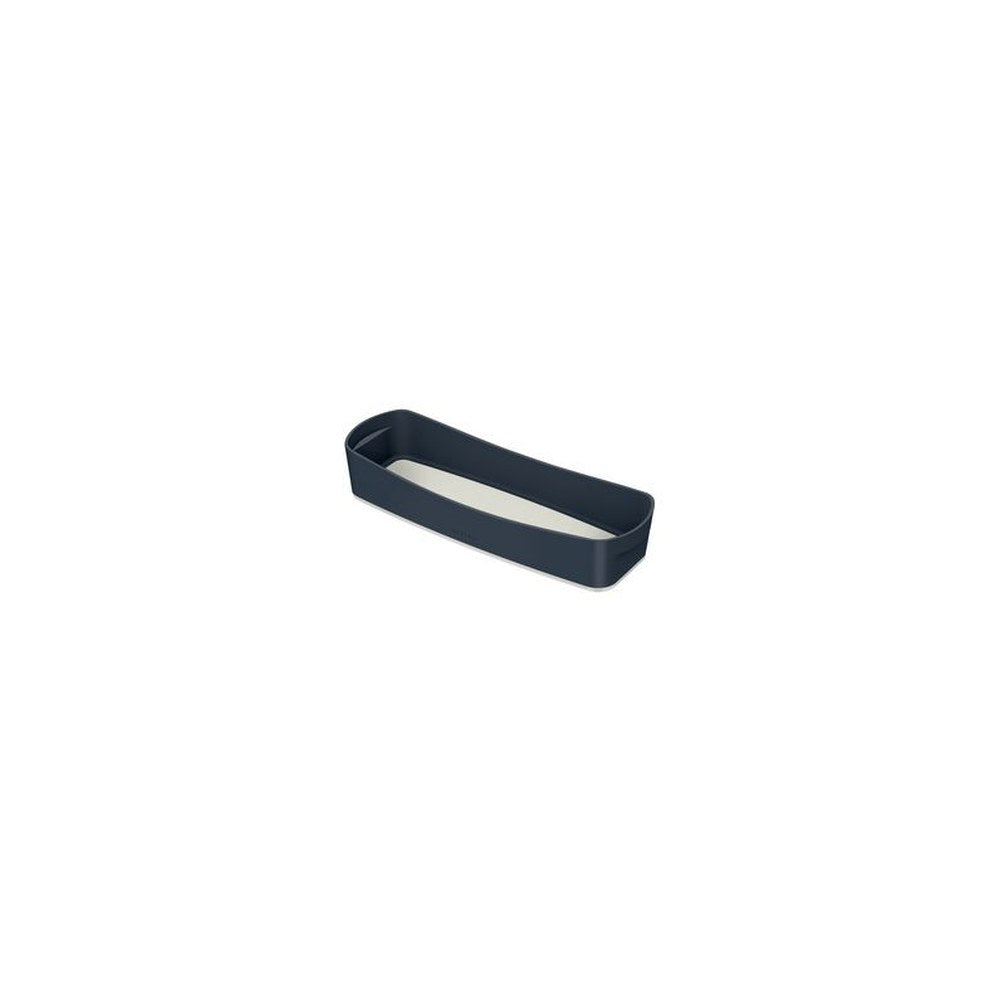 LEITZ Bac de rangement My Box Cosy, long, gris