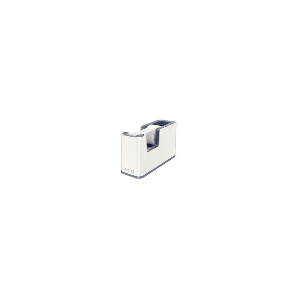 LEITZ Dévidoir de table WOW Duo Colour, équipé, blanc