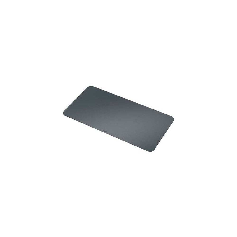 LEITZ Sous-main, 700 x 360 mm, en cuir recyclé, gris foncé
