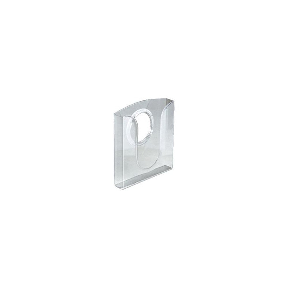 LEITZ porte brochures, en polystyrène, A4, transparent x4