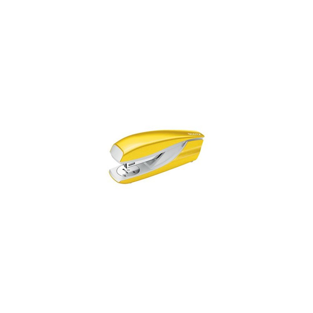 LEITZ Agrafeuse Nexxt WOW 5502, dans un carton, jaune