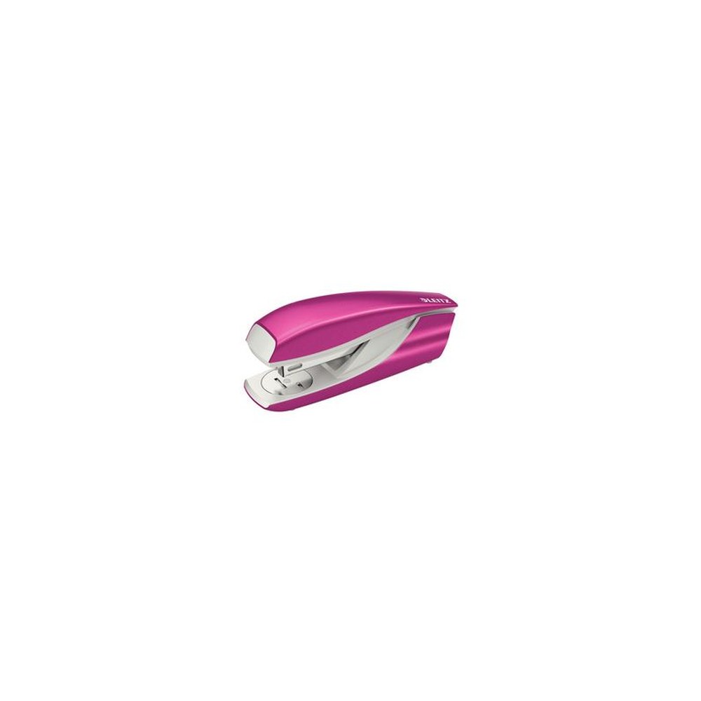 LEITZ Agrafeuse Nexxt WOW 5502, dans un carton, rose