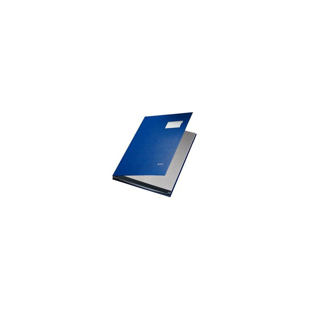 LEITZ parapheur, revêtement PP, 10 compartiments, bleu, A4