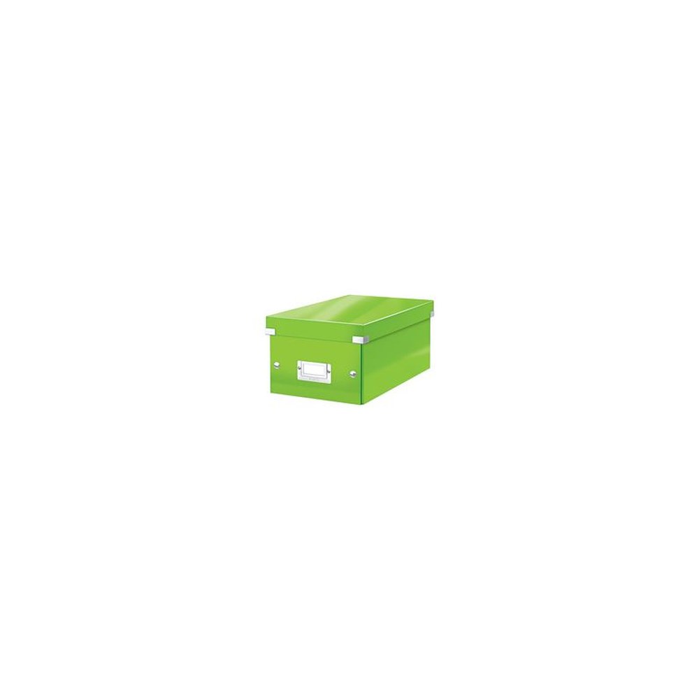LEITZ Boîte de rangement pour DVD Click & Store, vert