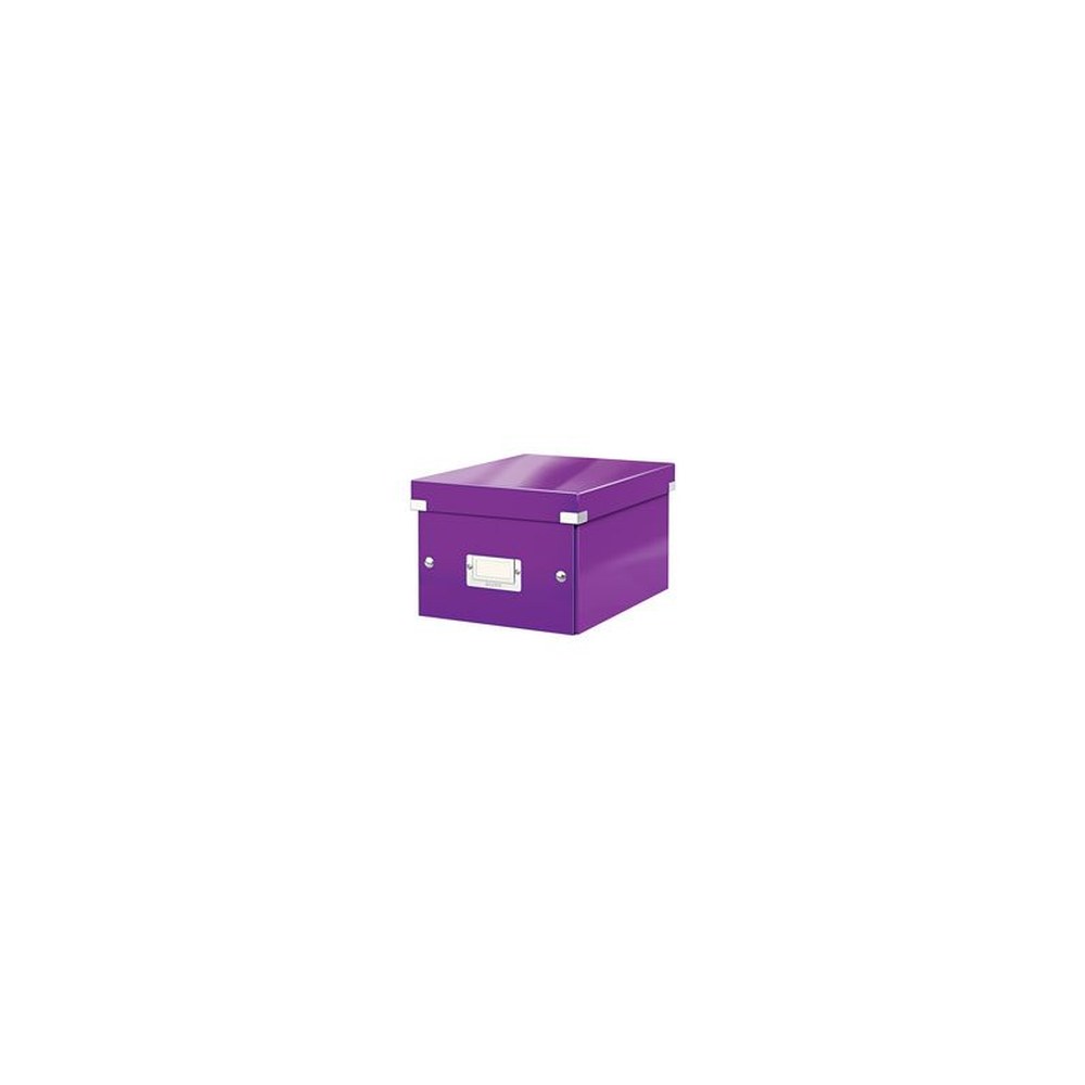 LEITZ Boîte de rangement Click & Store WOW, A5, violet