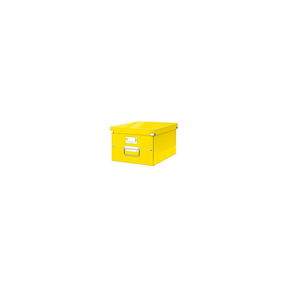 LEITZ Boîte de rangement Click & Store WOW, A4, jaune