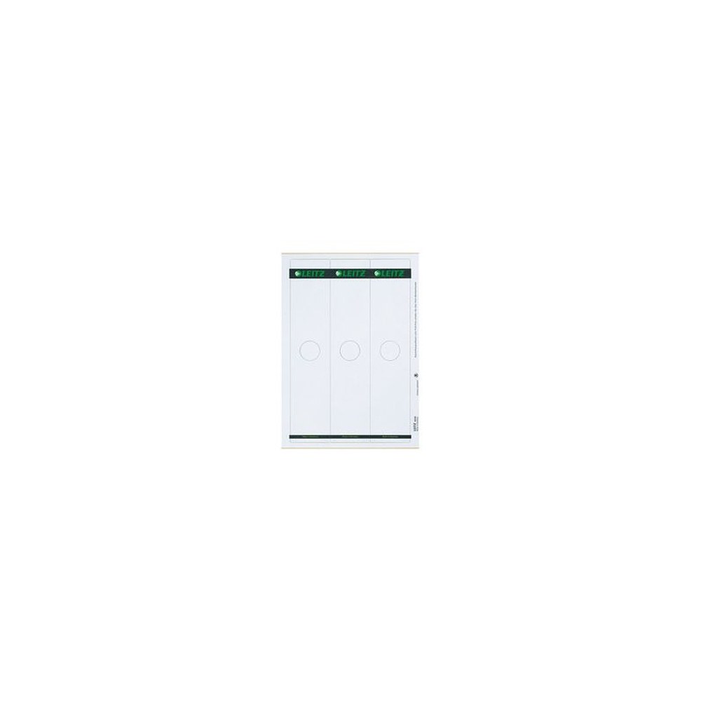 LEITZ Etiquette dos classeur pr dossier supendu, 61 x 279 mm