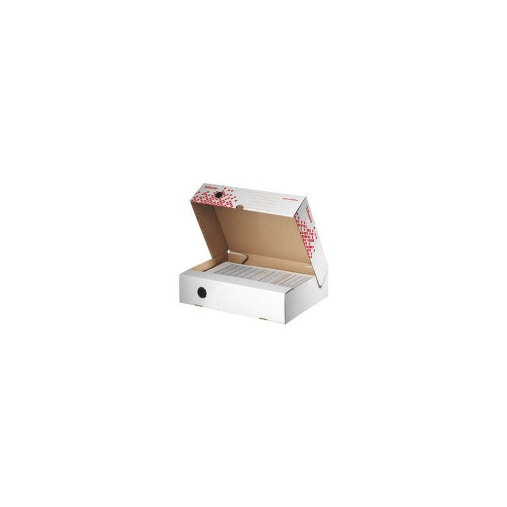 Esselte Boîte d'archives avec couvercle SPEEDBOX, dos: 80 mm x25