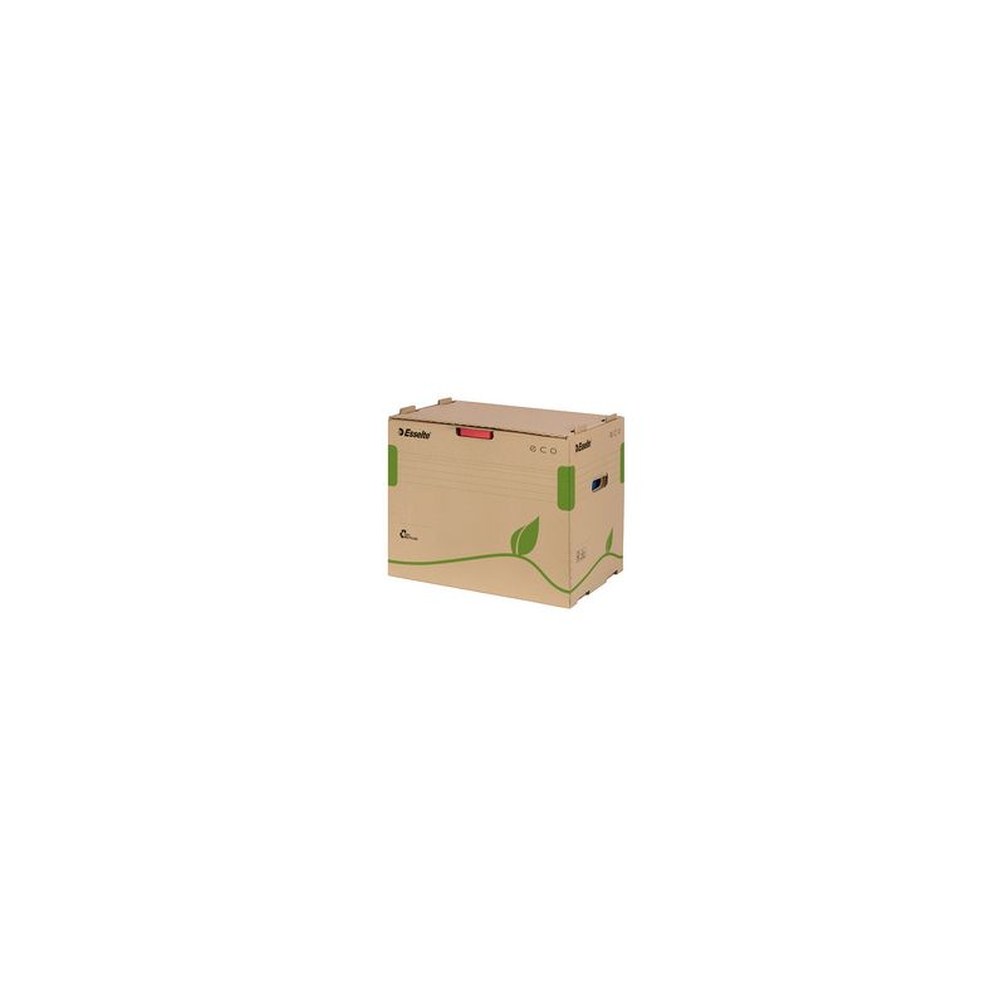 Esselte Container d'archives ECO pour classeurs, brun x10