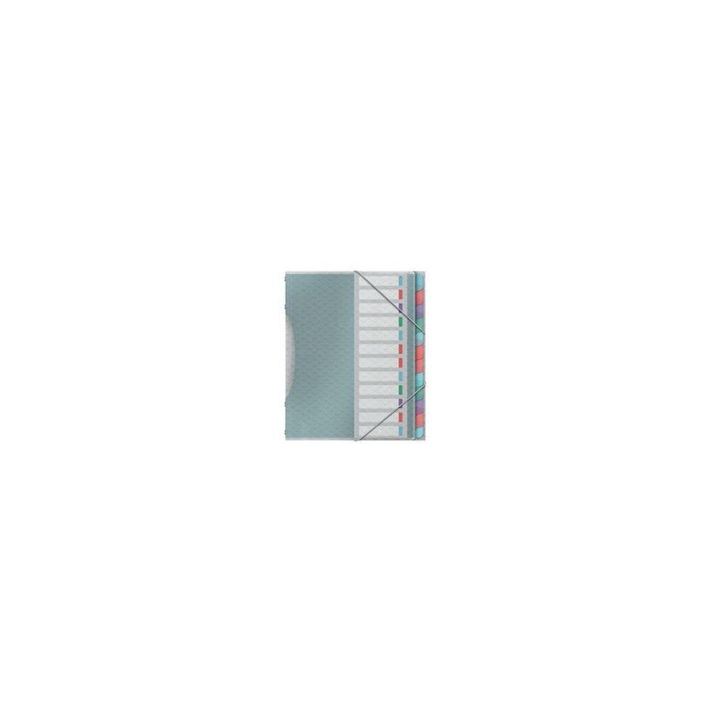 Esselte Trieur Colour'Breeze, A4, PP, 12 compartiments