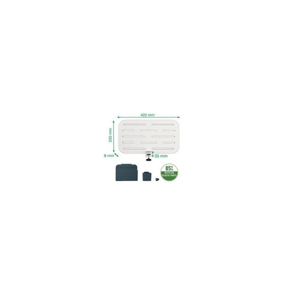 LEITZ Panneau organiseur de bureau, petit, blanc