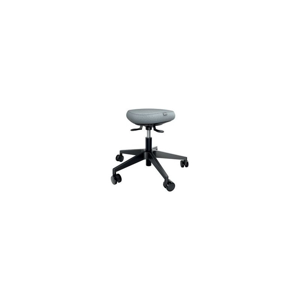LEITZ Tabouret Ergo Active, roulettes + assise équilibrée