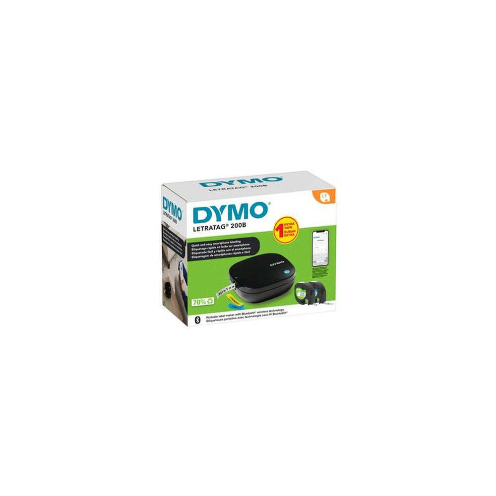 DYMO Etiqueteuse Bluetooth "LetraTag LT 200B", pack promo