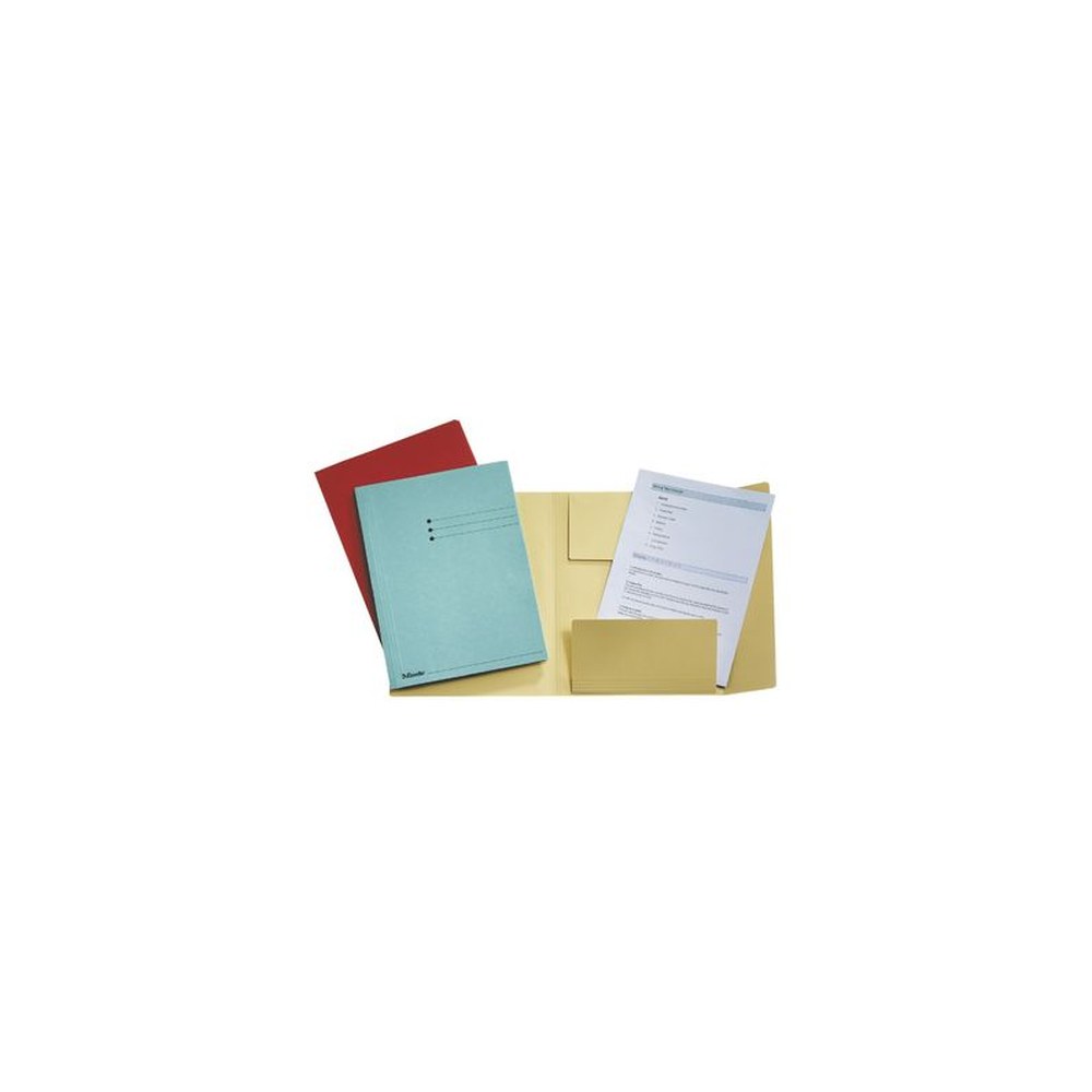 Esselte Chemise-trieur, A4, carton Manila, 275 g/m2, chamois x50