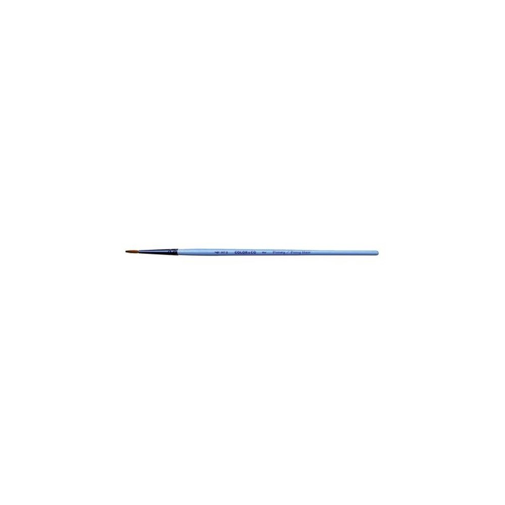 LEFRANC BOURGEOIS Pinceau poney rond, N.12, corps en bois x12