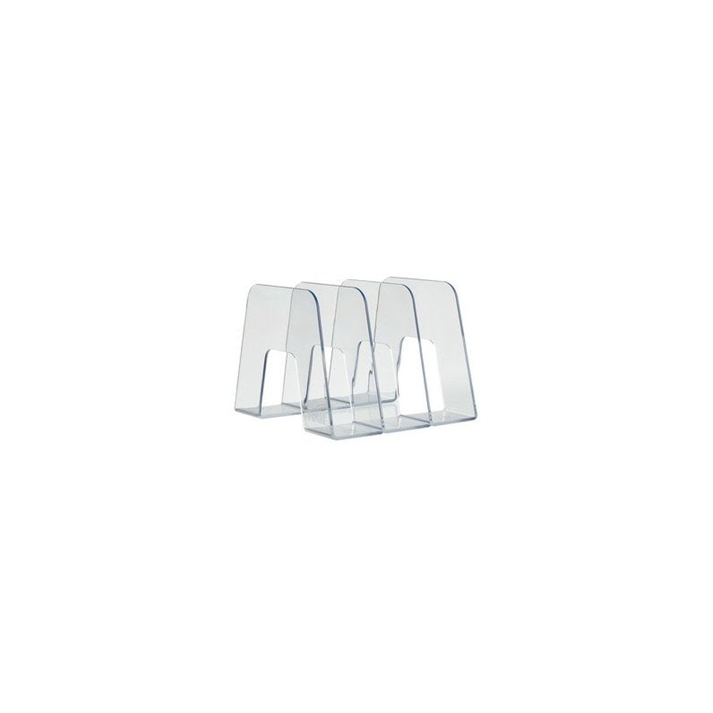 HAN Porte-revues SORTER, A4, 3 compartiments, transparent x2