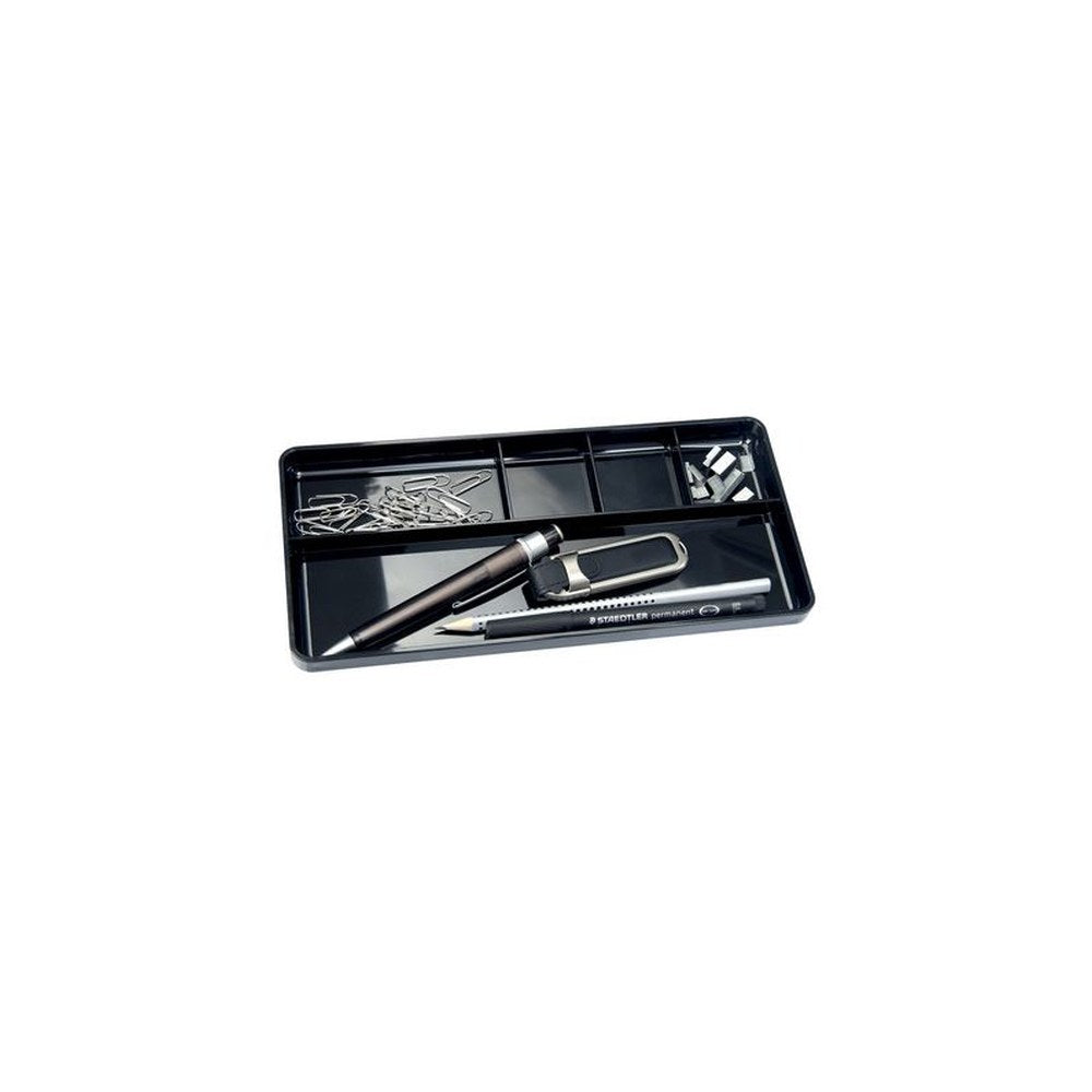 HAN Plumier KLASSIK, plastique, 5 compartiments, noir