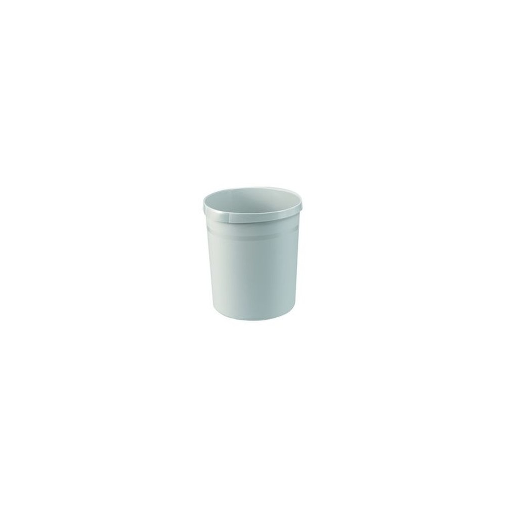 HAN Corbeille à papier GRIP, PP, 18 litres, gris clair
