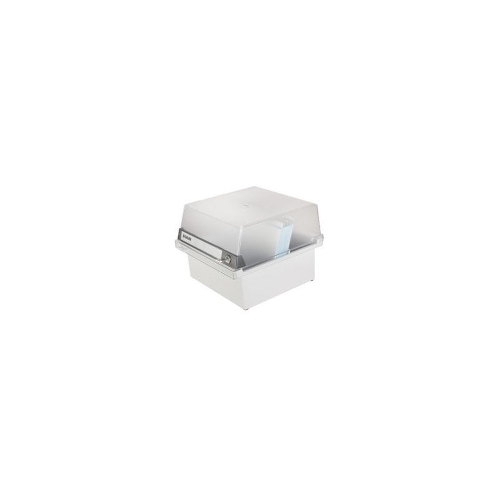 HAN Boîte à fiches pour 800 cartes, A5 paysage, gris clair