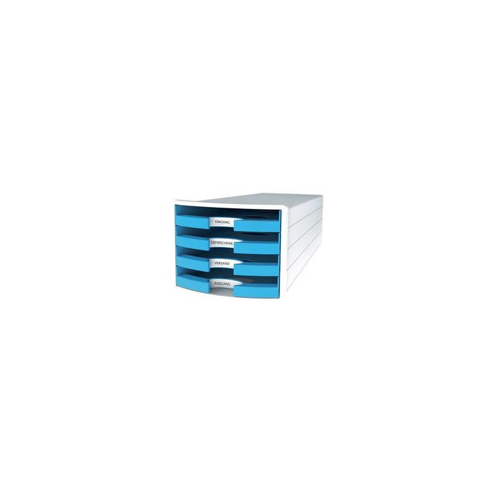 HAN Module de rangement IMPULS 2.0, 4 tiroirs ouverts, blanc