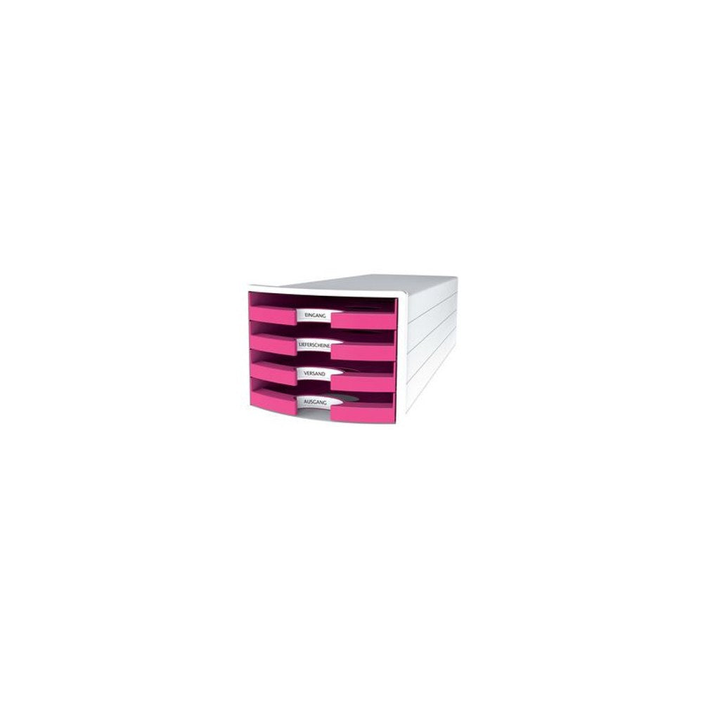 HAN Module de rangement IMPULS 2.0, 4 tiroirs ouverts, blanc