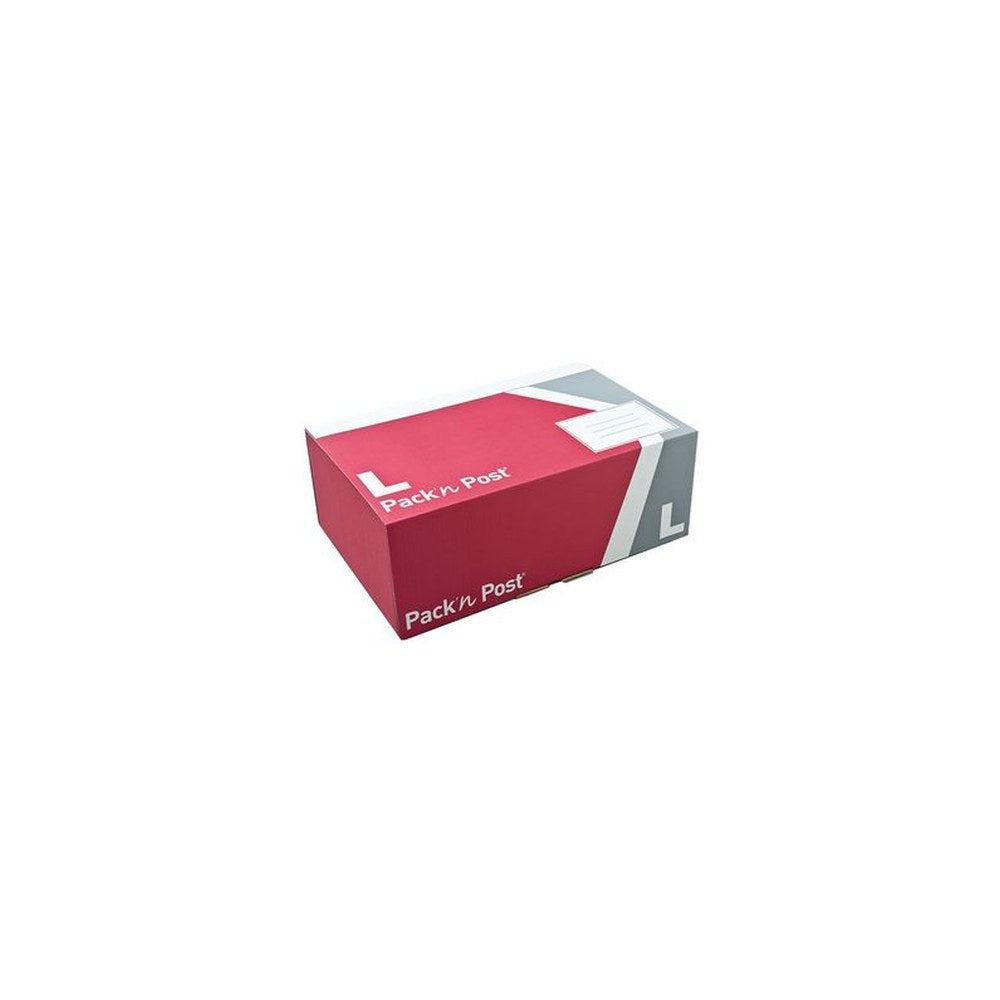 GPV Boîte postale M, en carton, rouge / gris x20