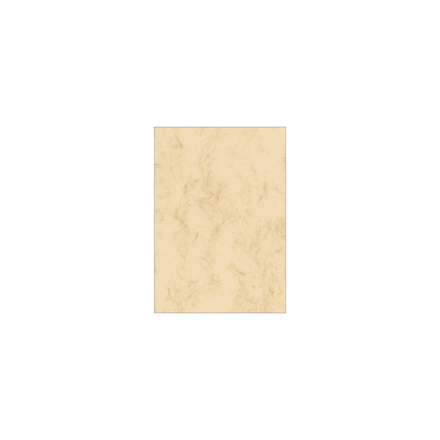 sigel papier marbré, A4, papier fin, 90 g, beige