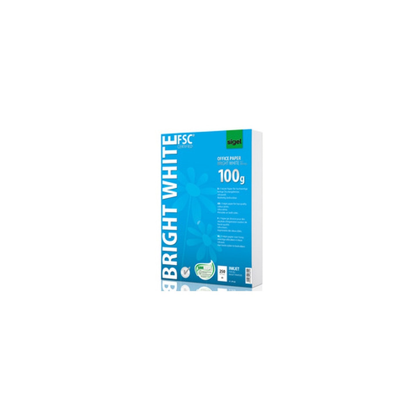 sigel papier jet d'encre "Bright White", format A4, 100 g/m2