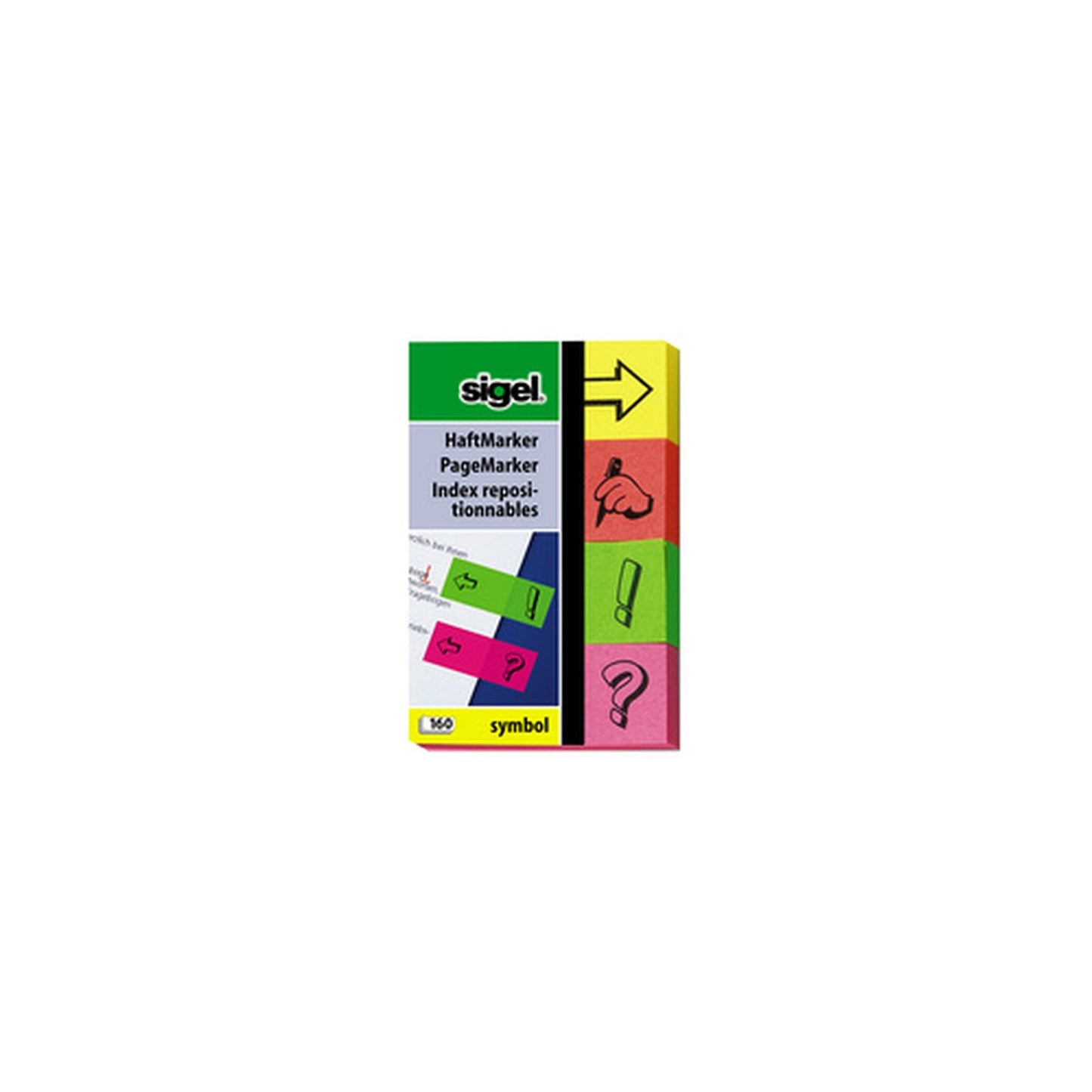 sigel Marque-page repositionnable Symbole, 50 x 20 mm